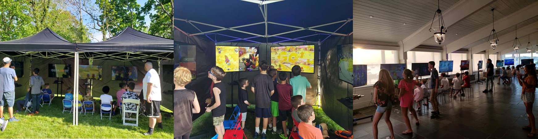 Private video game room for school functions and church groups in Long Island