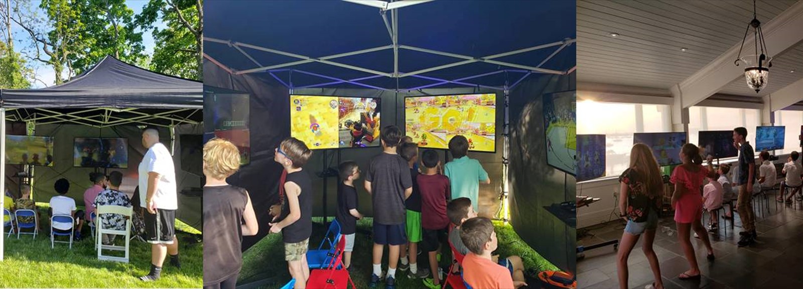 Indoor or Outdoor Mobile Game Rooms